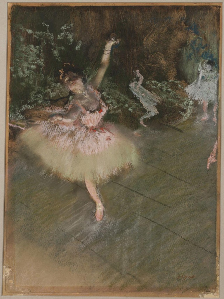 Edgar Degas 1876-78 L'étoile other version