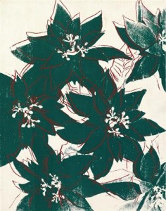 Andy Warhol 1981 Poinsettia