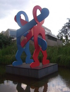 Keith Haring 1987 Boxer